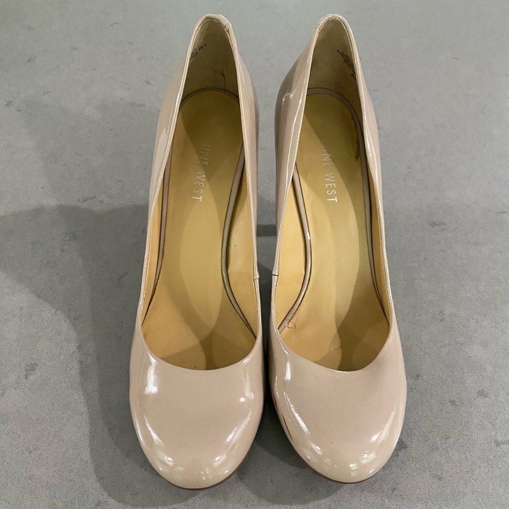 Nine West Ambitious Pumps Taupe High Heel